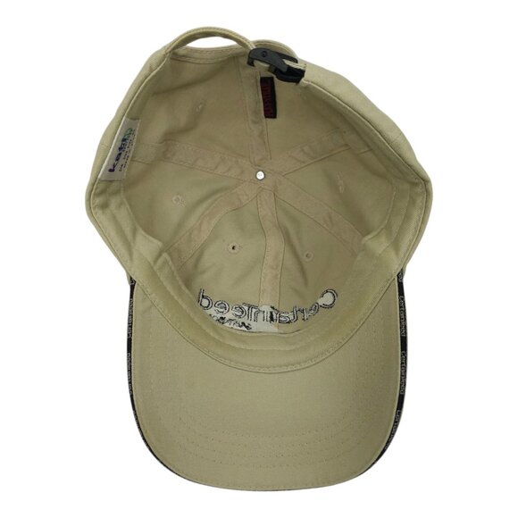 CertainTeed Saint Gobain Adjustable Tuck Strap Cap Trucker Baseball Logo Hat - Picture 5 of 14